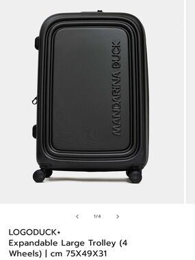 Mango Duck Black Suitcase